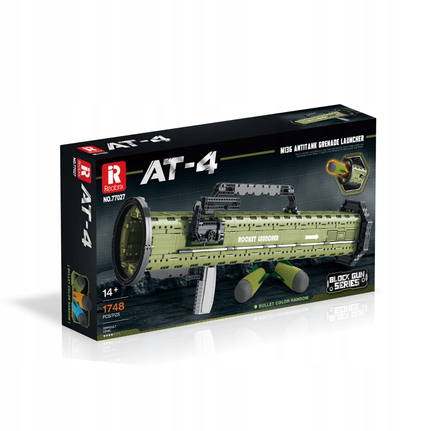 Klocki Reobrix 77027 Granatnik AT-4 1748 el. - obrazek 4