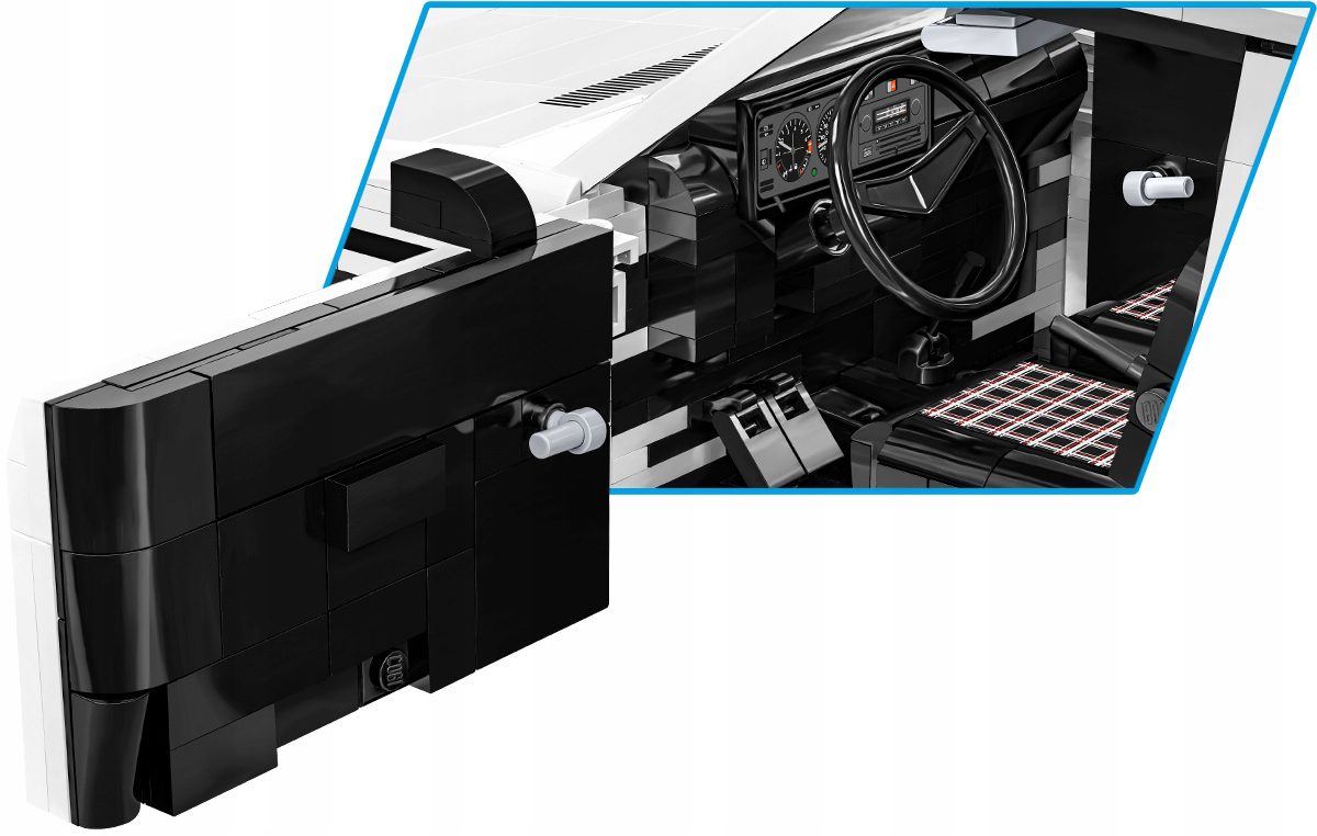 Klocki Cobi 24358 Volkswagen Golf GTI (1976-1983) - Executive Edition 1743 el. - obrazek 10