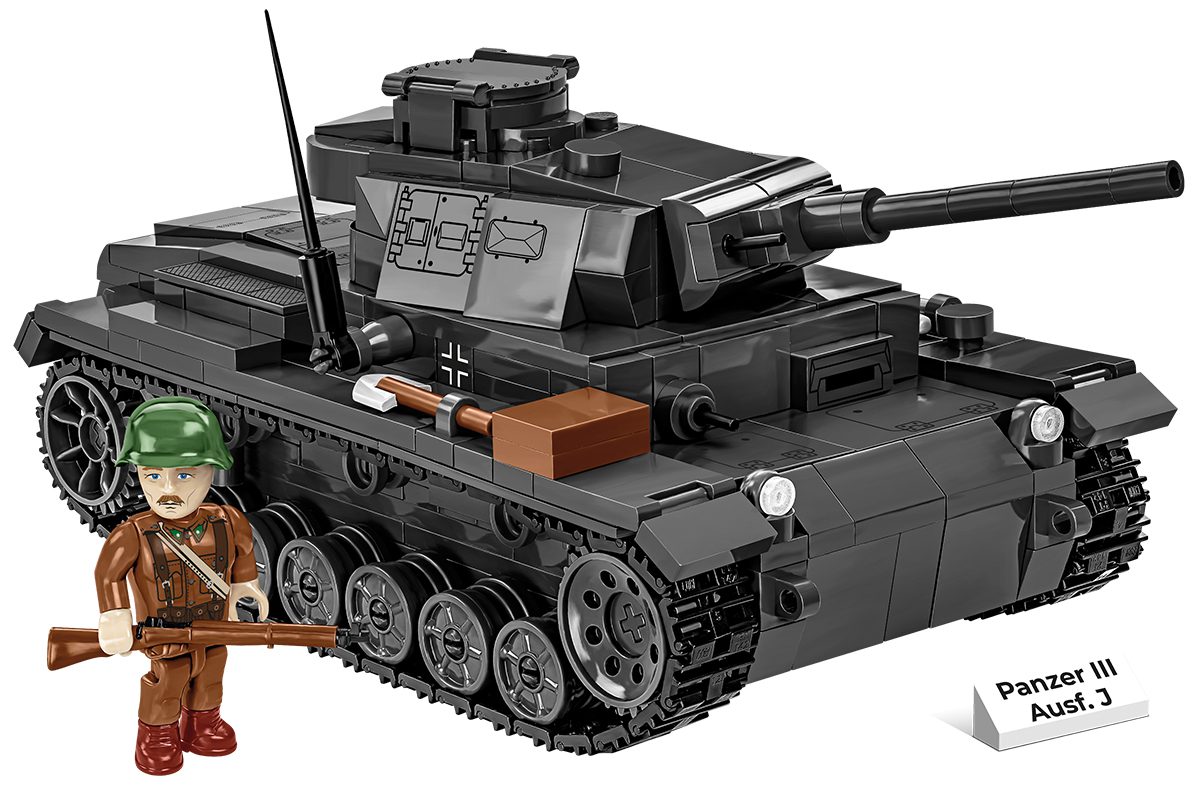 Klocki Cobi 2289 Panzer III Ausf.J 590 el. - obrazek 5