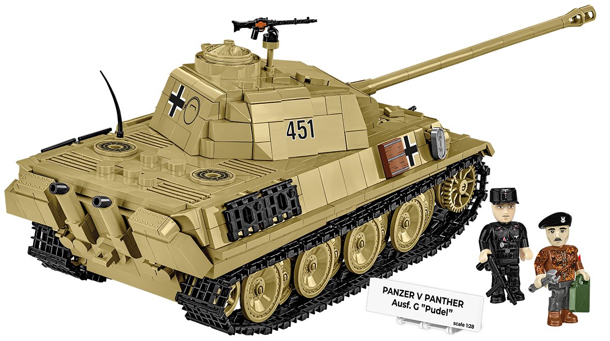 Klocki Cobi 2655 Panzer V Panther Ausf. G "Pudel" 1133 el. - obrazek 3