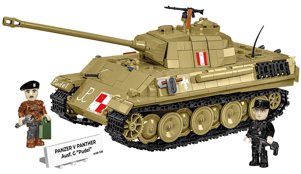 Klocki Cobi 2655 Panzer V Panther Ausf. G "Pudel" 1133 el. - obrazek 4