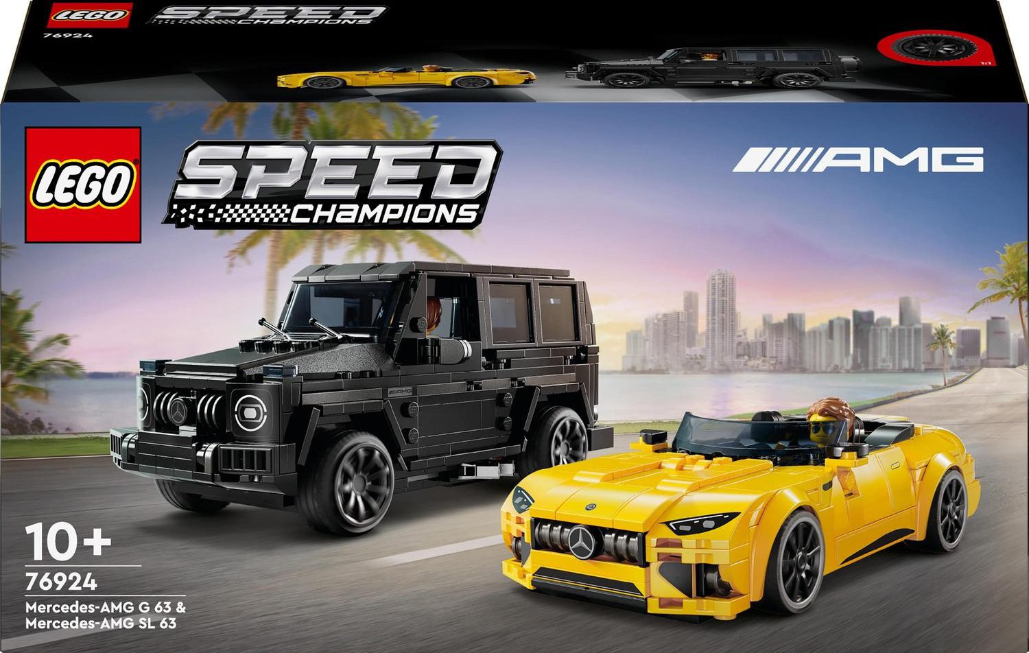 Klocki Lego Speed Champions 76924 Mercedes AMG G63 I Mercedes AMG SL 63 808 el. - obrazek 12