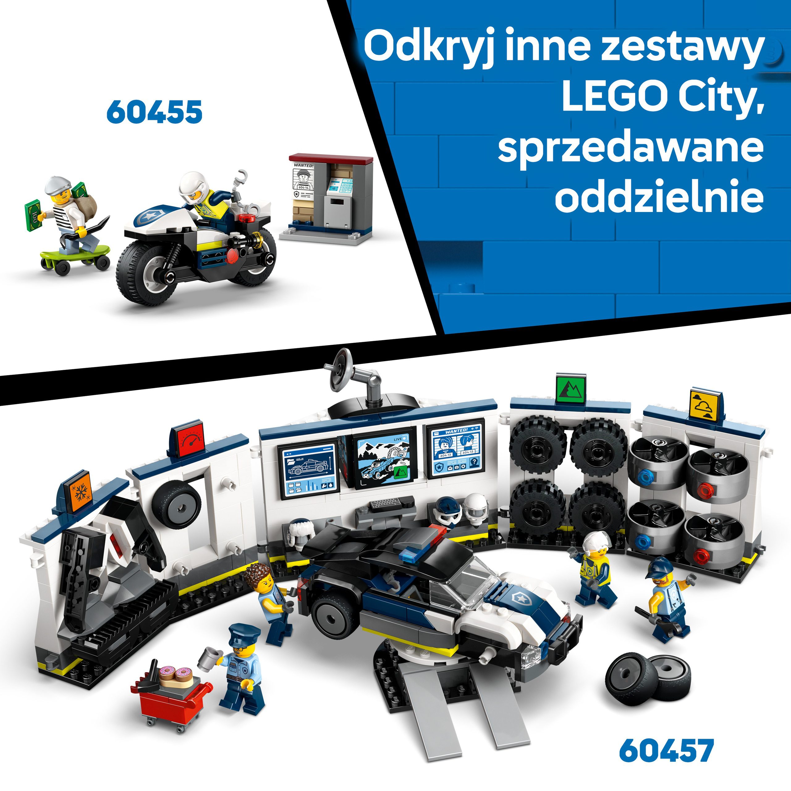 Lego City 60456 Pościg Łodzią Policyjną el. 264 - obrazek 11