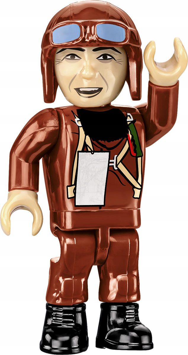 Klocki Cobi 5751 Lekki Bombowiec PZL.23 Karaś 586 el. - obrazek 11