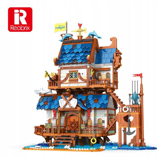 Klocki Reobrix 66007 Chatka Rybaka 2450 el.