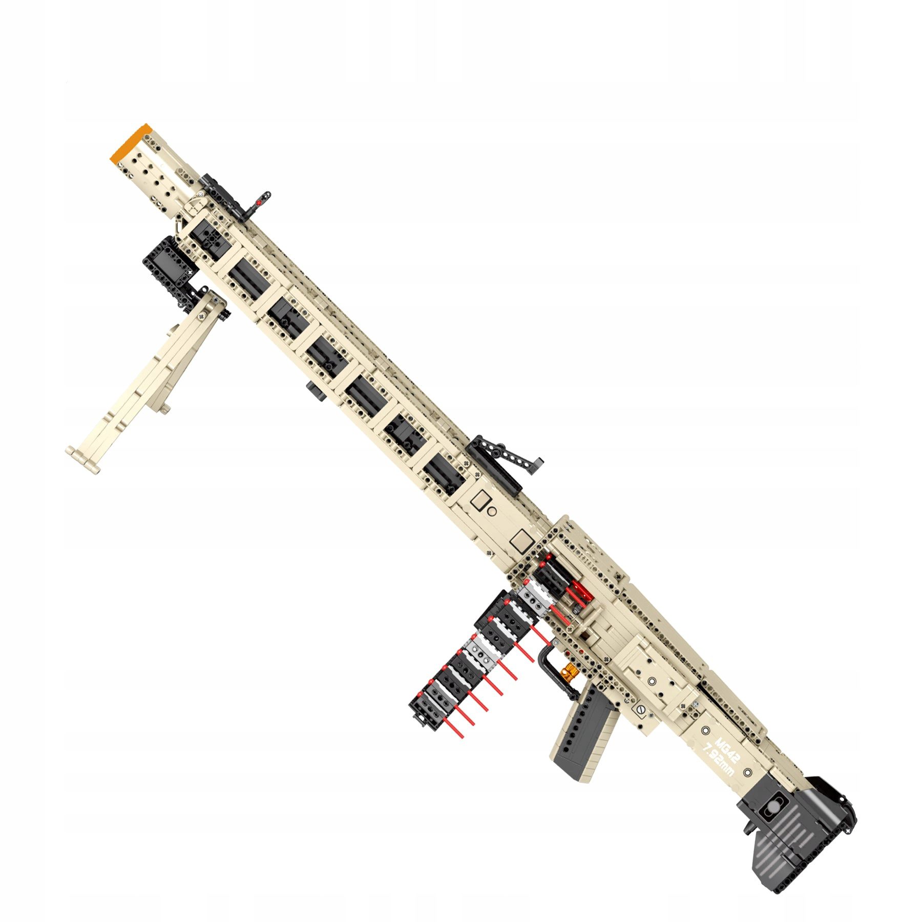 Klocki Reobrix 77006 Karabin Maszynowy MG-42 1886 el. - obrazek 9