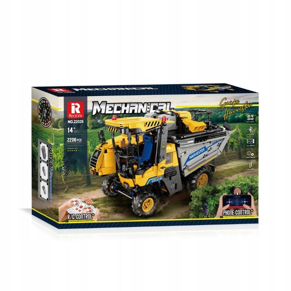 Klocki Reobrix 22026 Zdalnie Sterowany Kombajn do Zbierania Wina 2026 el. - obrazek 4