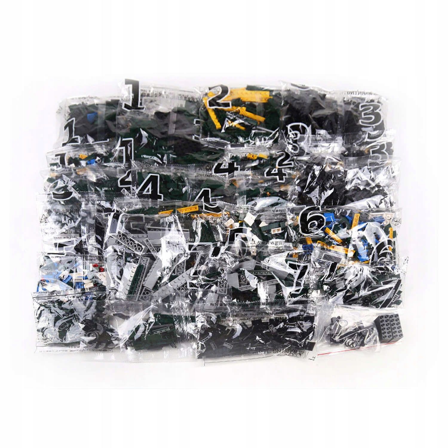 Klocki Mould King 12001 Zdalnie Sterowany Pociąg Kolejka NJ2 Diesel 2086 el. - obrazek 11