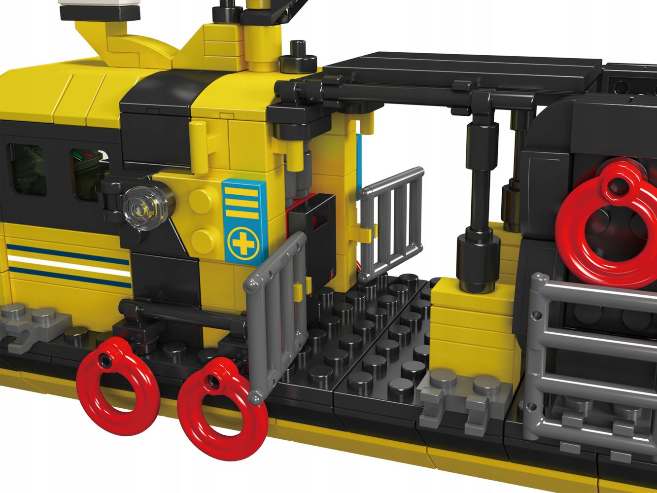 Klocki Mould King 10080 Łódź Ratunkowa 462 el. - obrazek 6