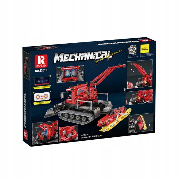 Klocki Reobrix 22019 Zdalnie Sterowana Odśnieżarka 1100 el. - obrazek 5