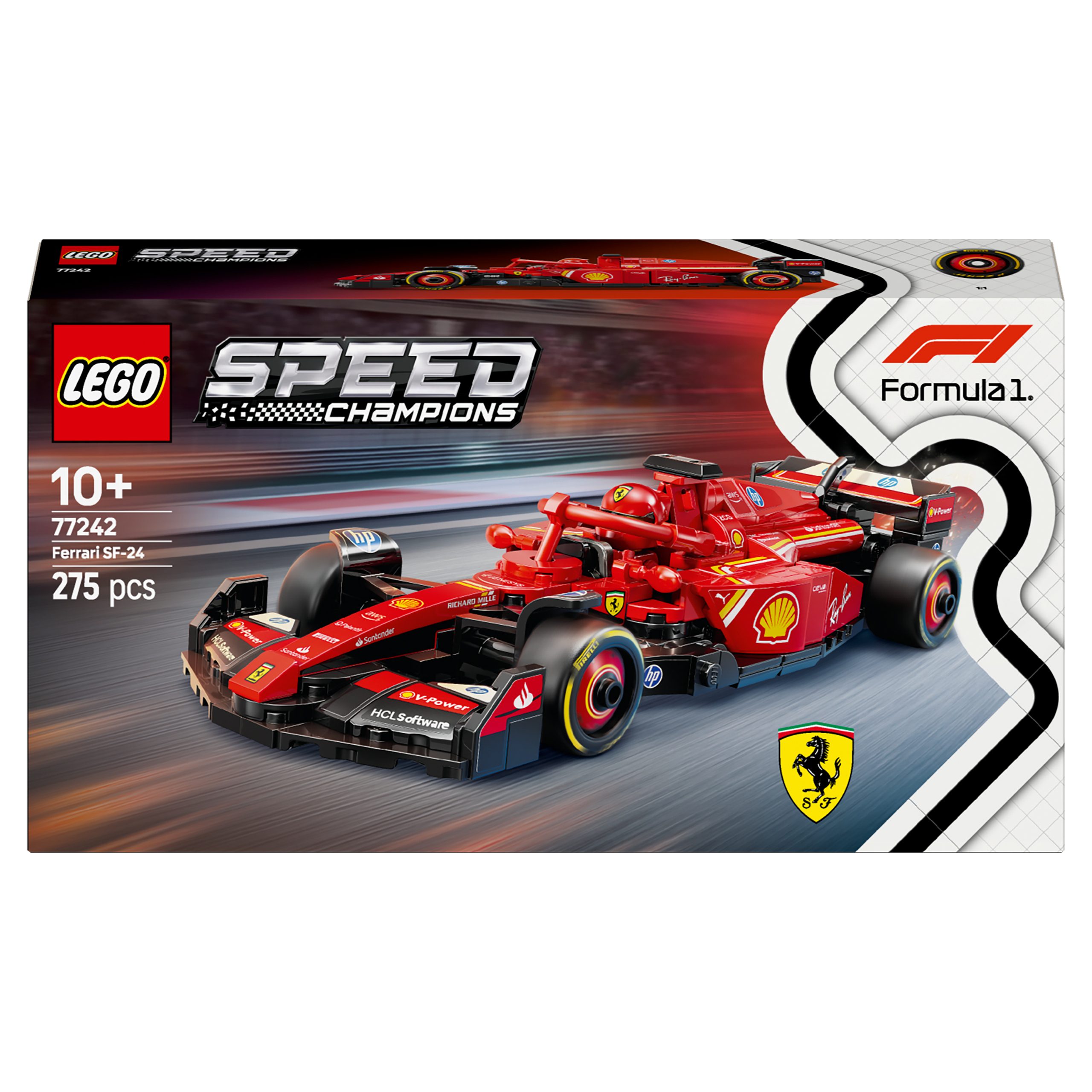 Klocki Lego Speed Champions 77242 F1 Ferrari SF-24 275 el. - obrazek 10