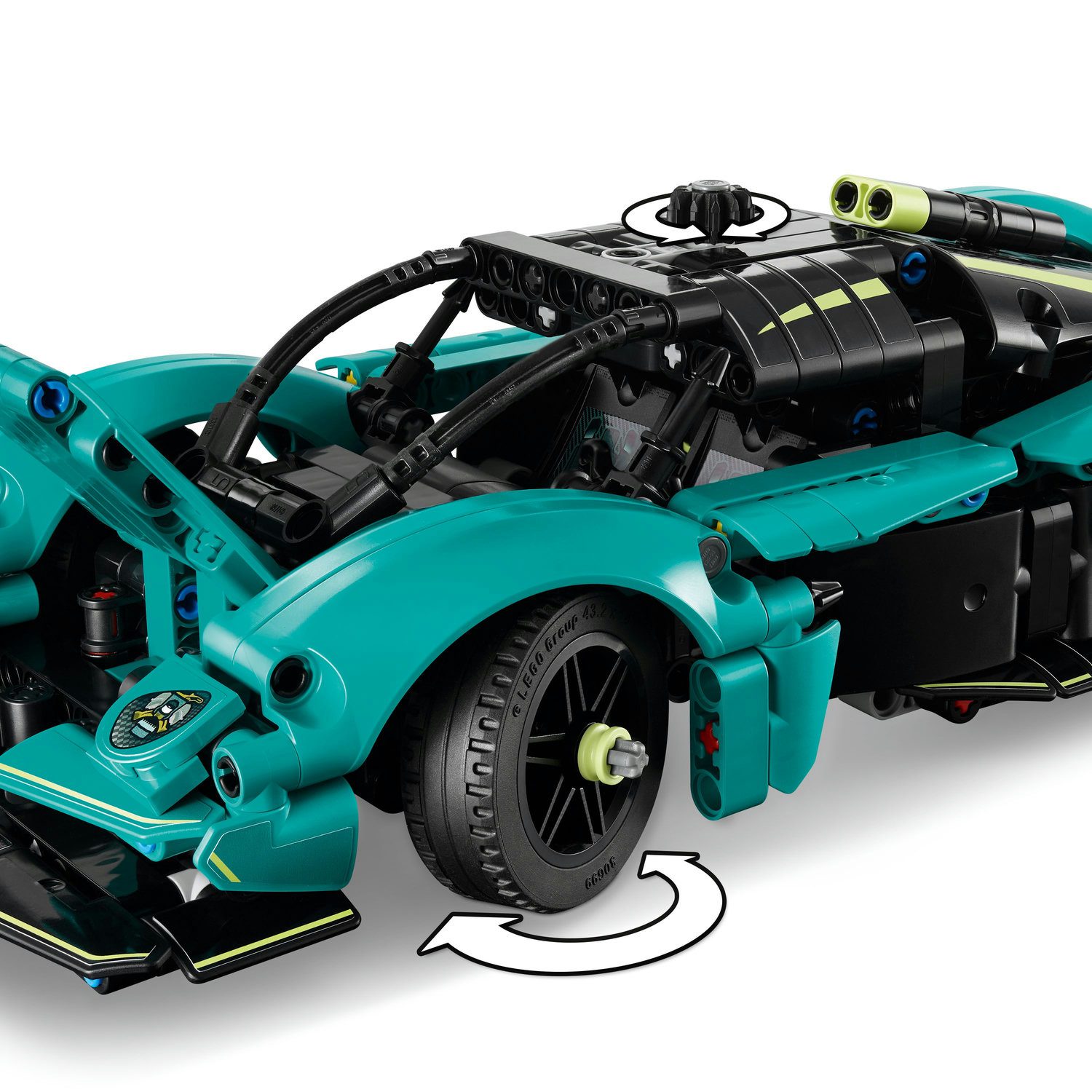 Klocki Lego Technic 42208 Aston Martin Valkyrie 707 el. - obrazek 5