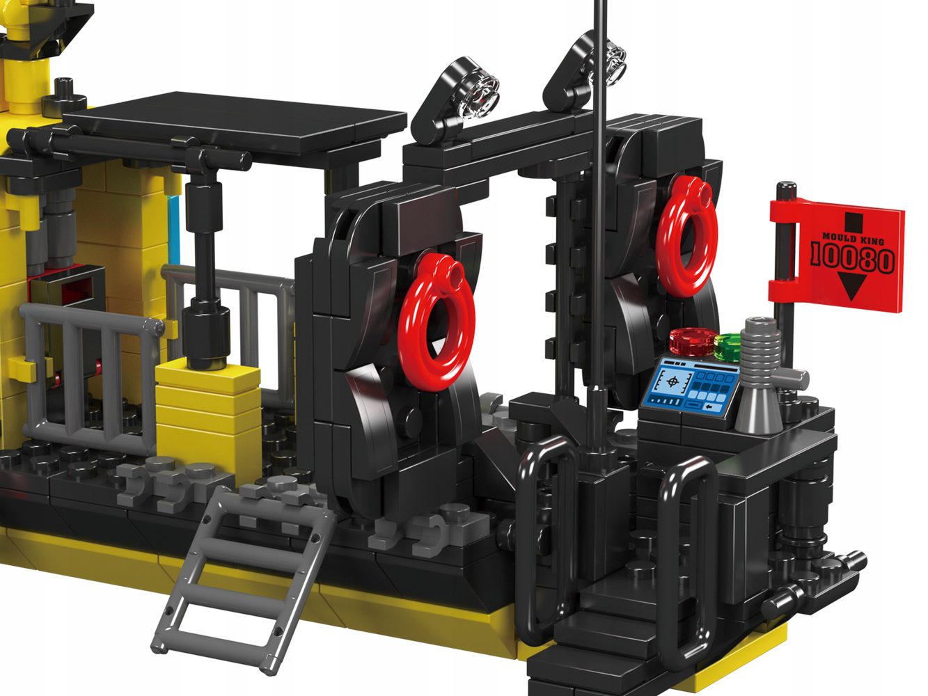 Klocki Mould King 10080 Łódź Ratunkowa 462 el. - obrazek 7