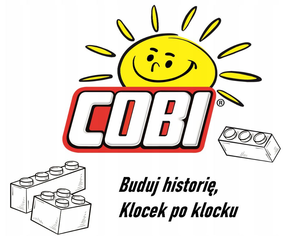 Kocki Cobi 24618 Samochód Volkswagen T2A Pritschenwagen 151 el. - obrazek 7