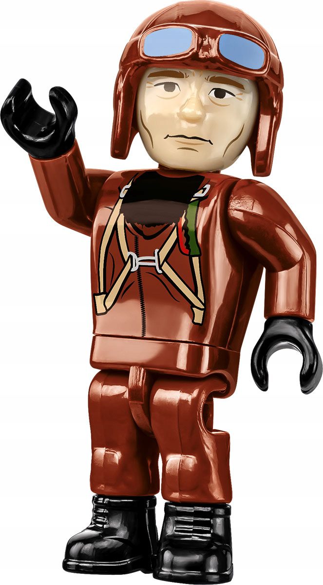 Klocki Cobi 5751 Lekki Bombowiec PZL.23 Karaś 586 el. - obrazek 10