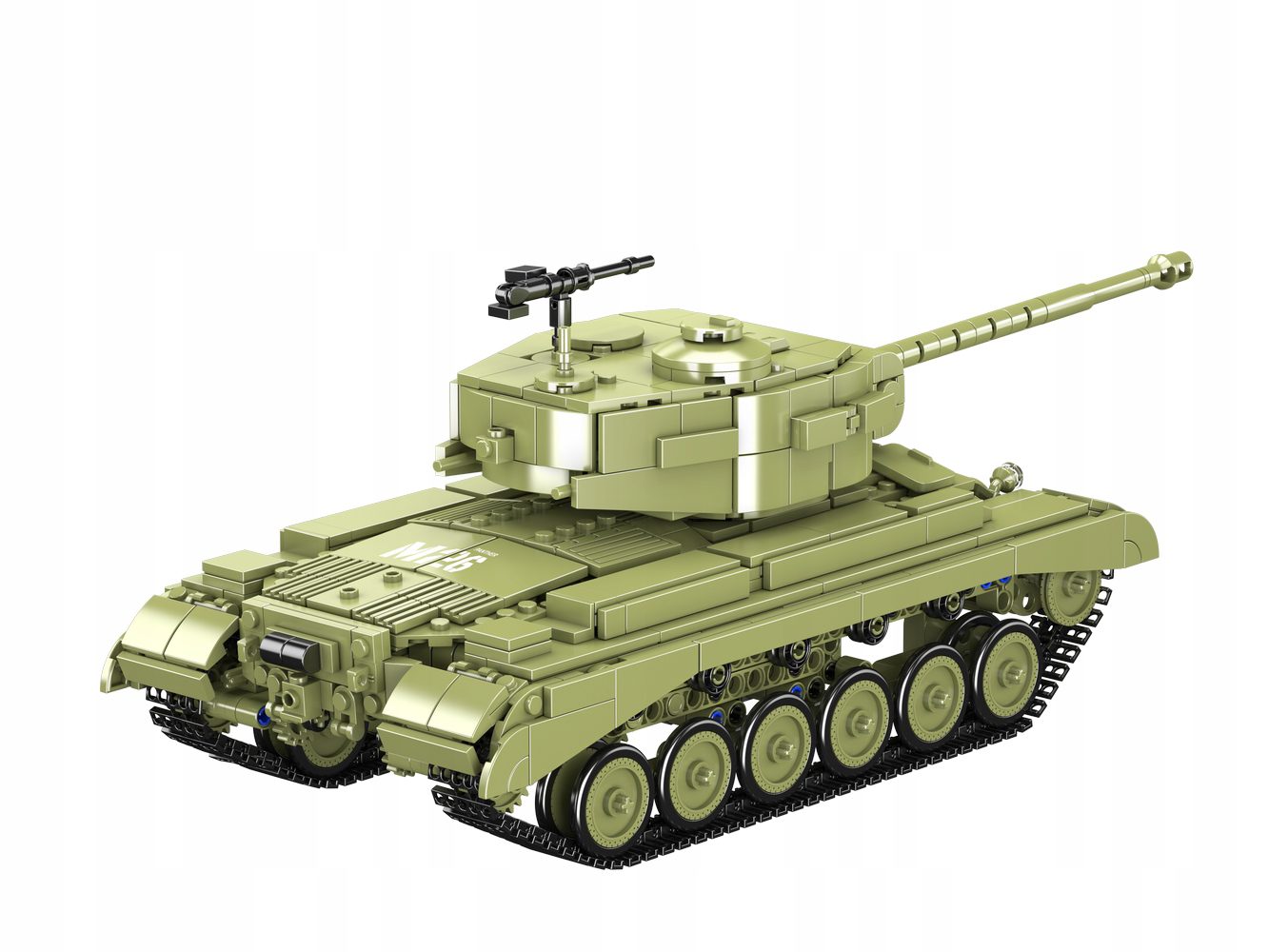 Klocki Mould King 20035 M26 Pershing Zdalnie Sterowany Czołg 1054 el. - obrazek 5