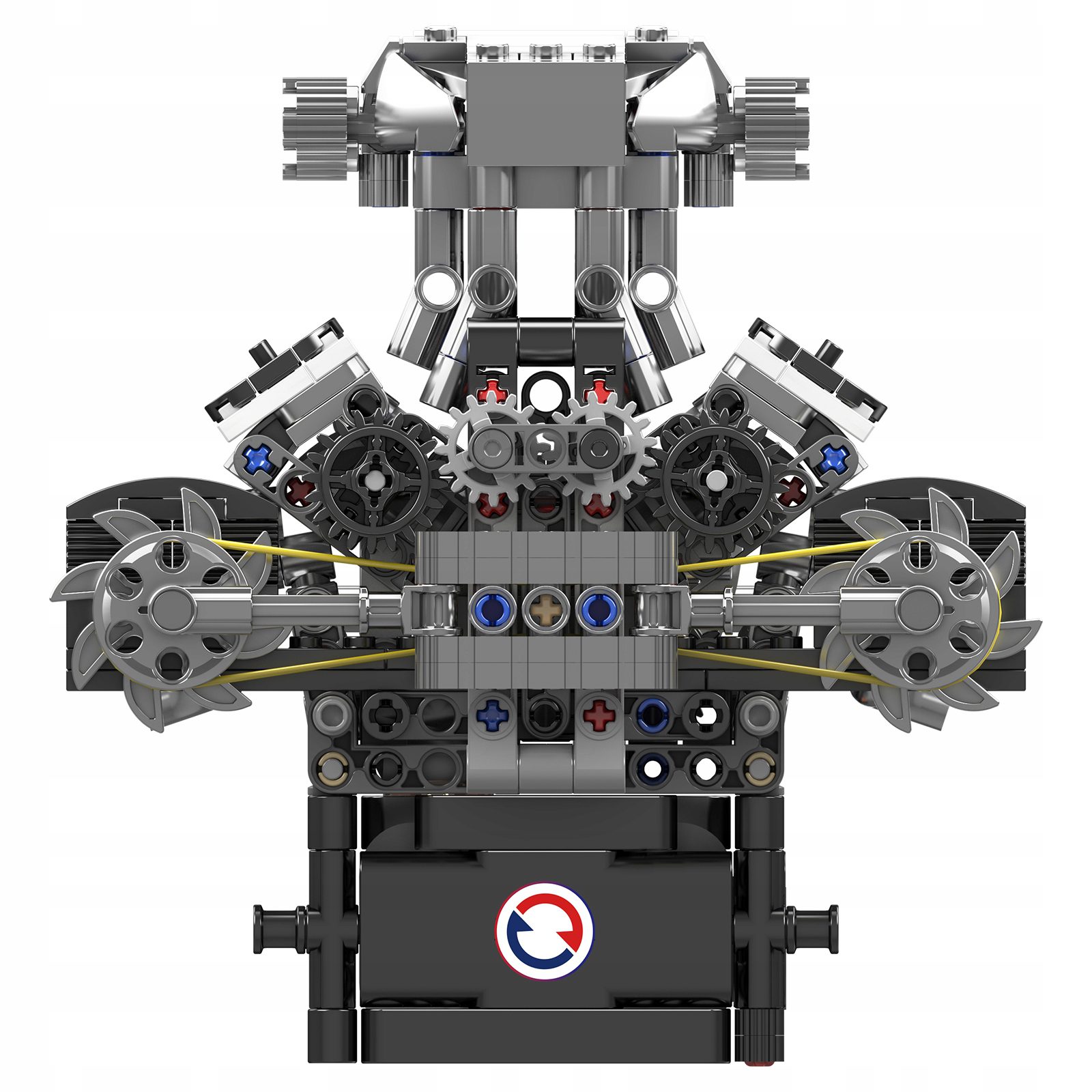 Klocki Mould King 10206 Silnik V8 737 el. - obrazek 4
