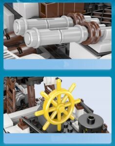 Mould King 10147 – Podniebny Statek Piracki