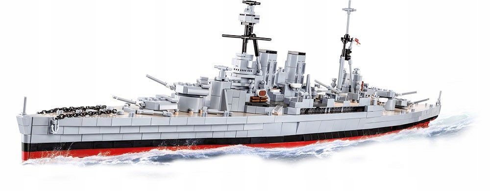 Klocki COBI 4830 HMS Hood – Brytyjski Krążownik Okręt Wojenny WWII 2613 el. - obrazek 4
