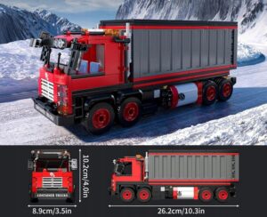 Mould King 24069 TIR z naczepą