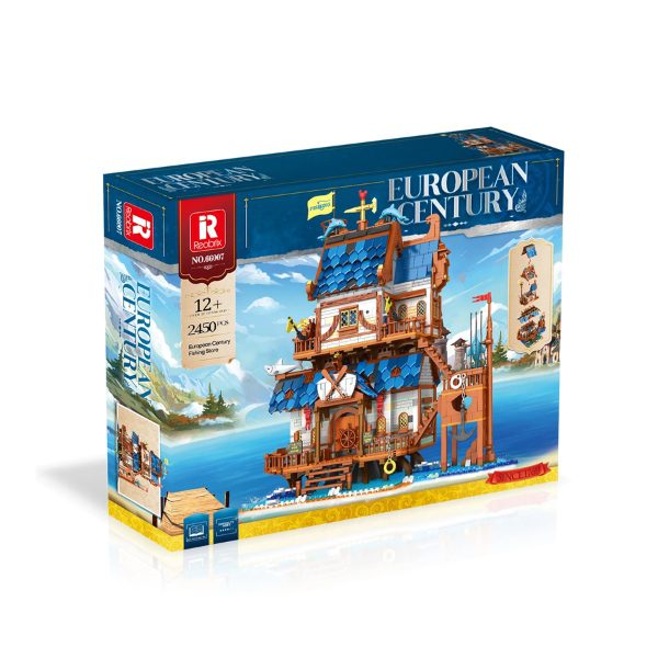 Klocki Reobrix 66007 Chatka Rybaka 2450 el. - obrazek 4