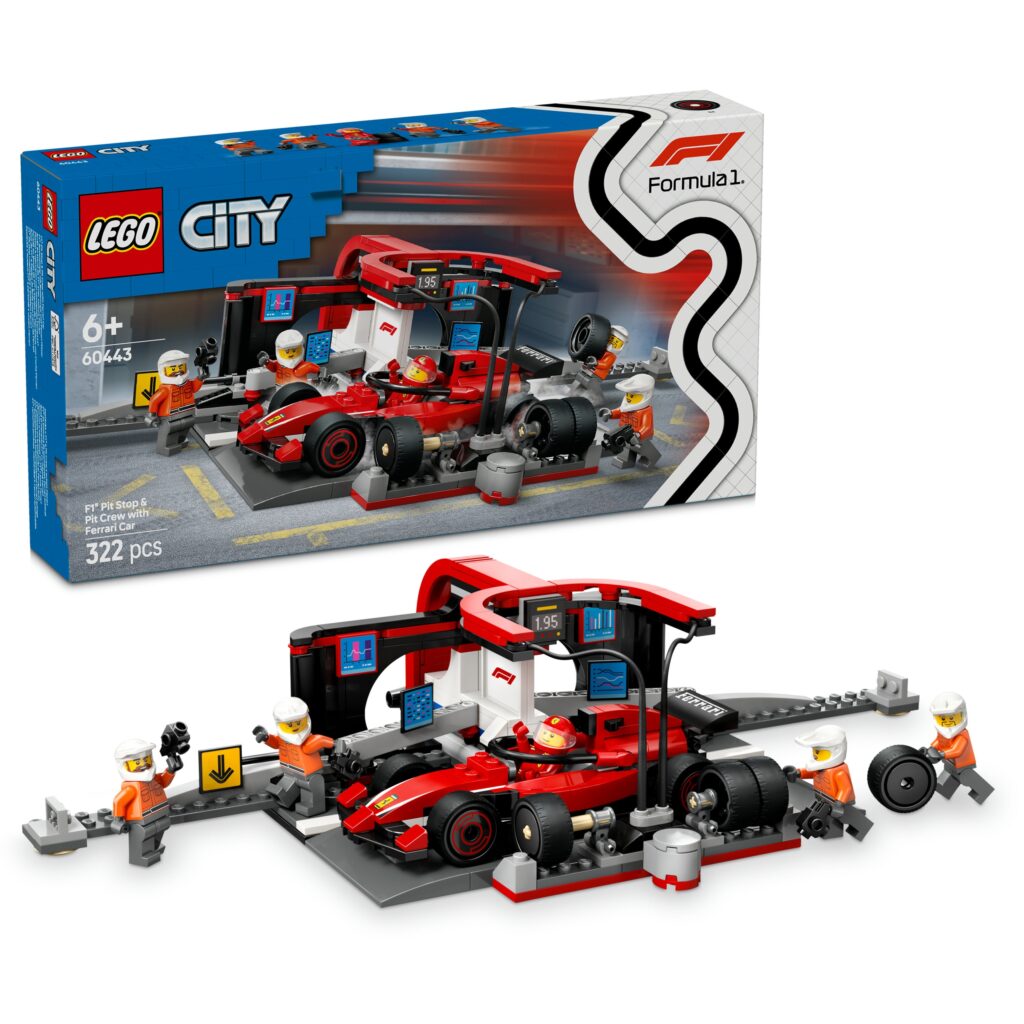 LEGO City 60443 Ferrari F1 Pit Stop