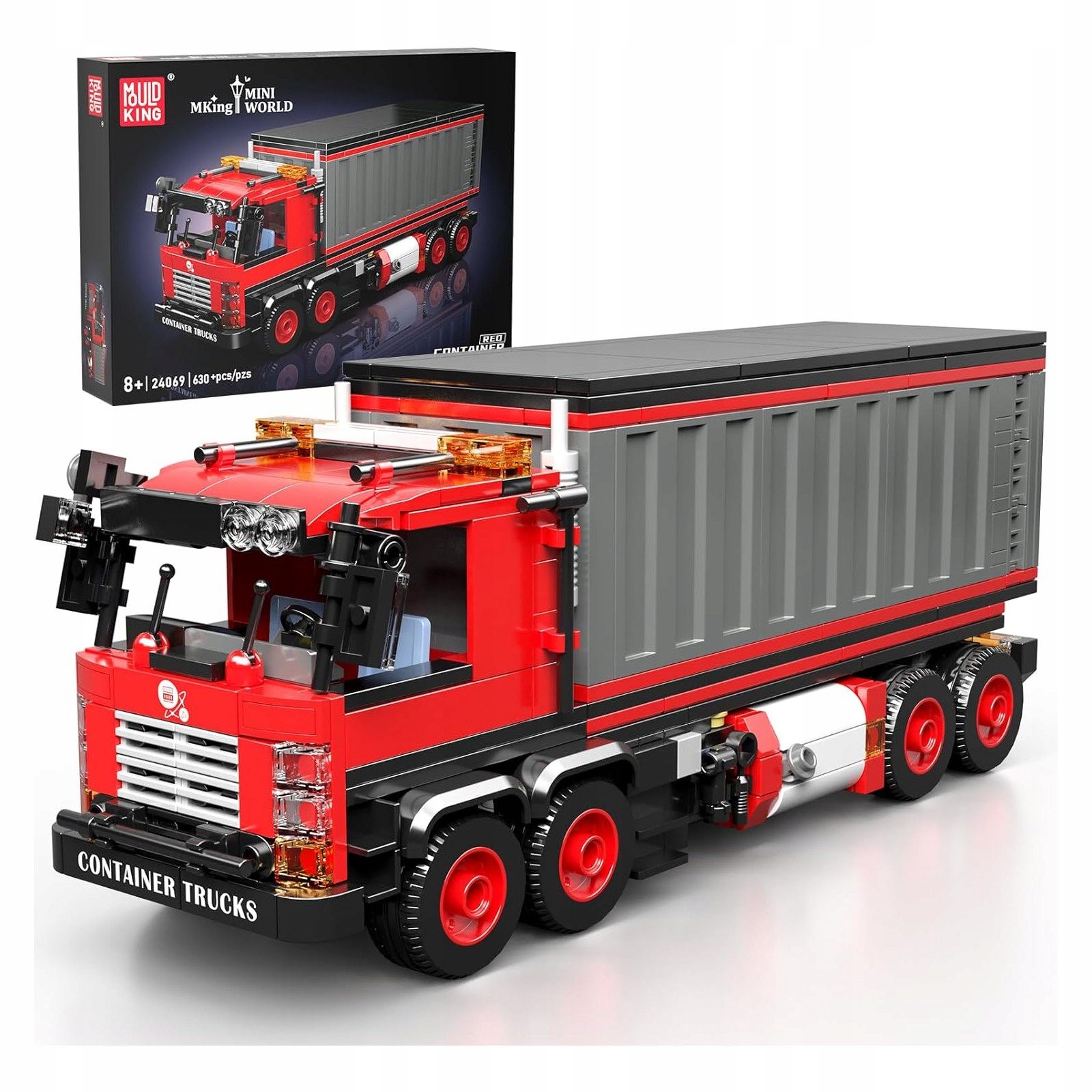 Klocki Mould King 24069 - TIR z naczepą - 630 el.