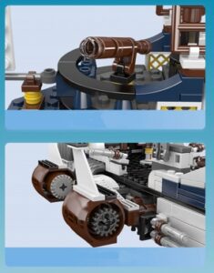 Mould King 10147 – Podniebny Statek Piracki