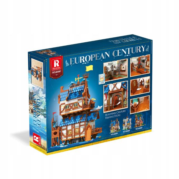 Klocki Reobrix 66007 Chatka Rybaka 2450 el. - obrazek 5