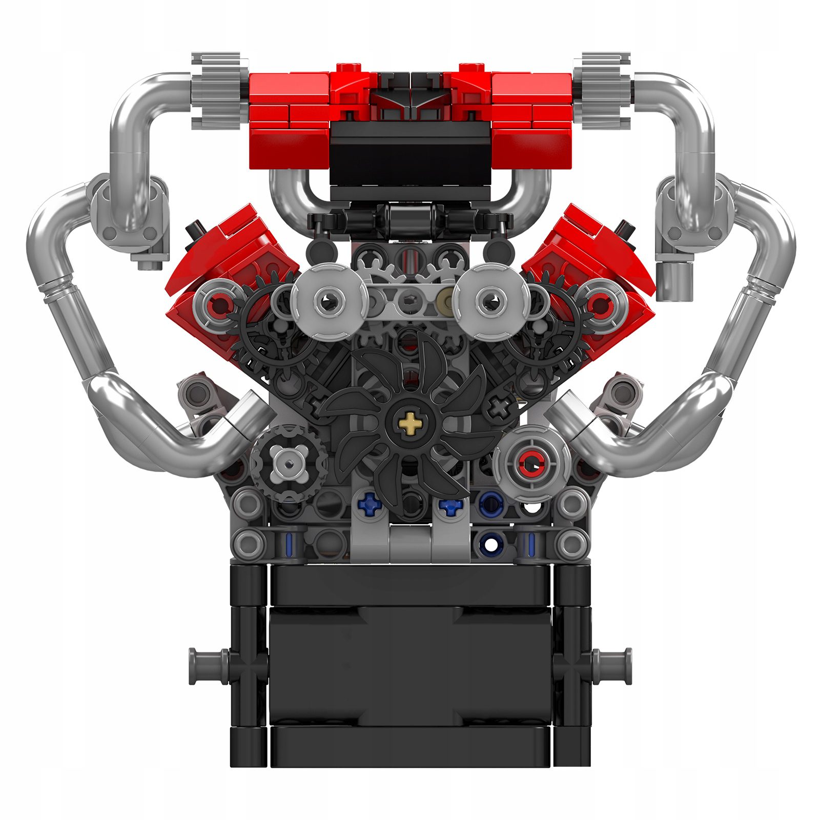Mould King 10204 Engine Klocki konstrukcyjne Silnik V8 750 el. - obrazek 4