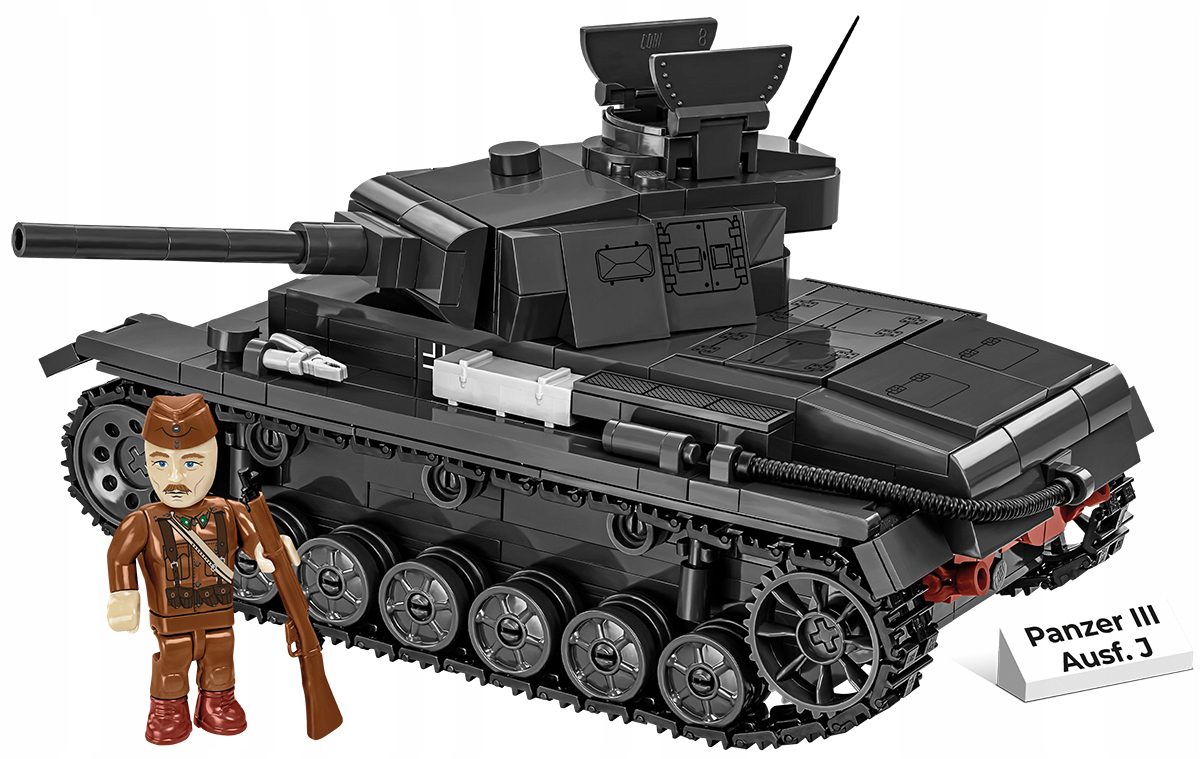 Klocki Cobi 2289 Panzer III Ausf.J 590 el. - obrazek 2