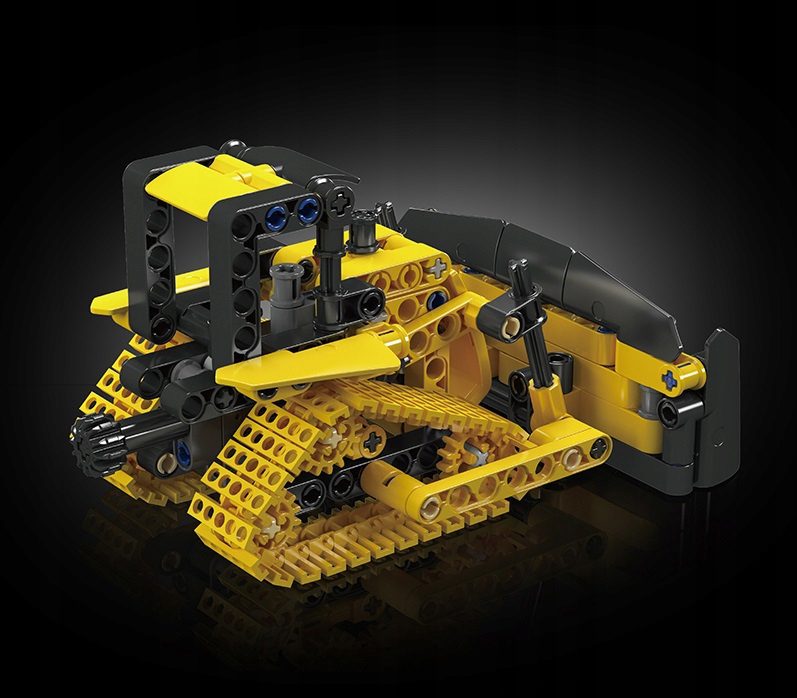 Klocki Mould King 24020 Buldożer Pług Spychacz 244 el. - obrazek 2