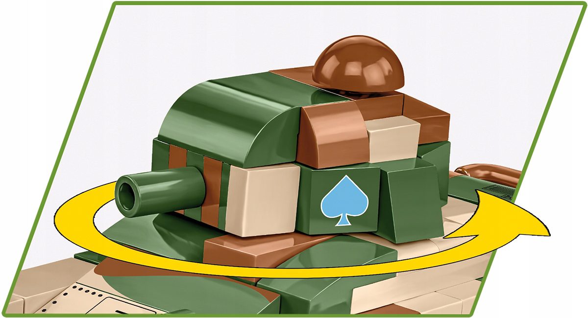 Cobi 2719 Czołg Renault R-35 258 el. - obrazek 6