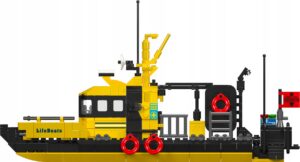 Mould King 10080 – Łódź Ratunkowa