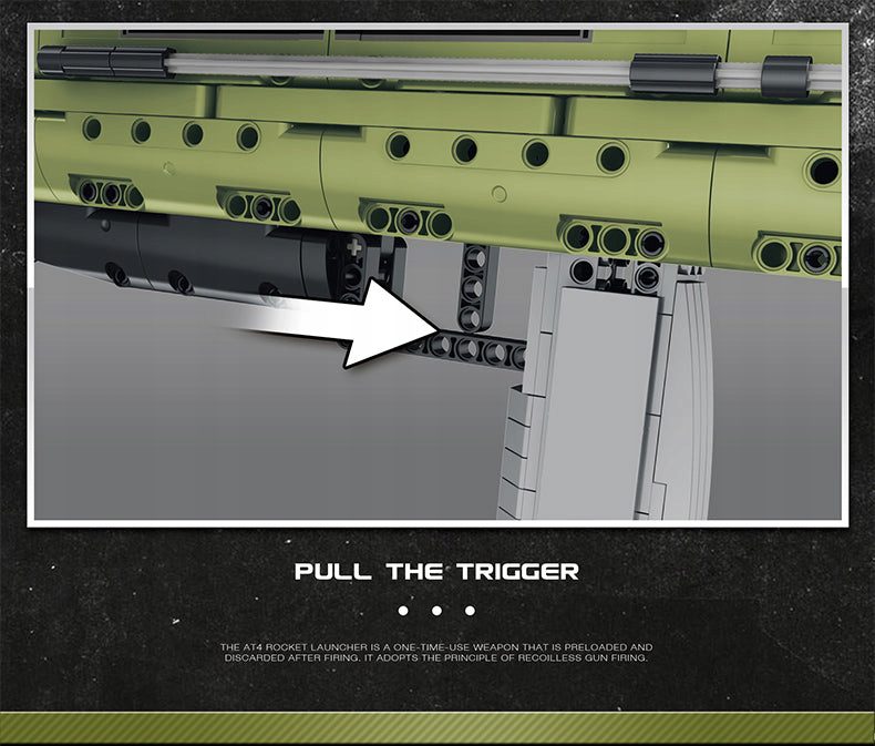 Klocki Reobrix 77027 Granatnik AT-4 1748 el. - obrazek 10