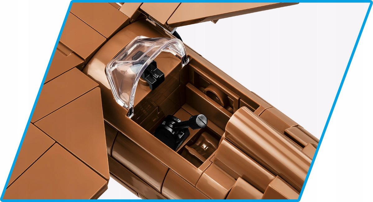 Klocki Cobi 5742 Polski Samolot Myśliwski PZL P.11c 320 el. - obrazek 14