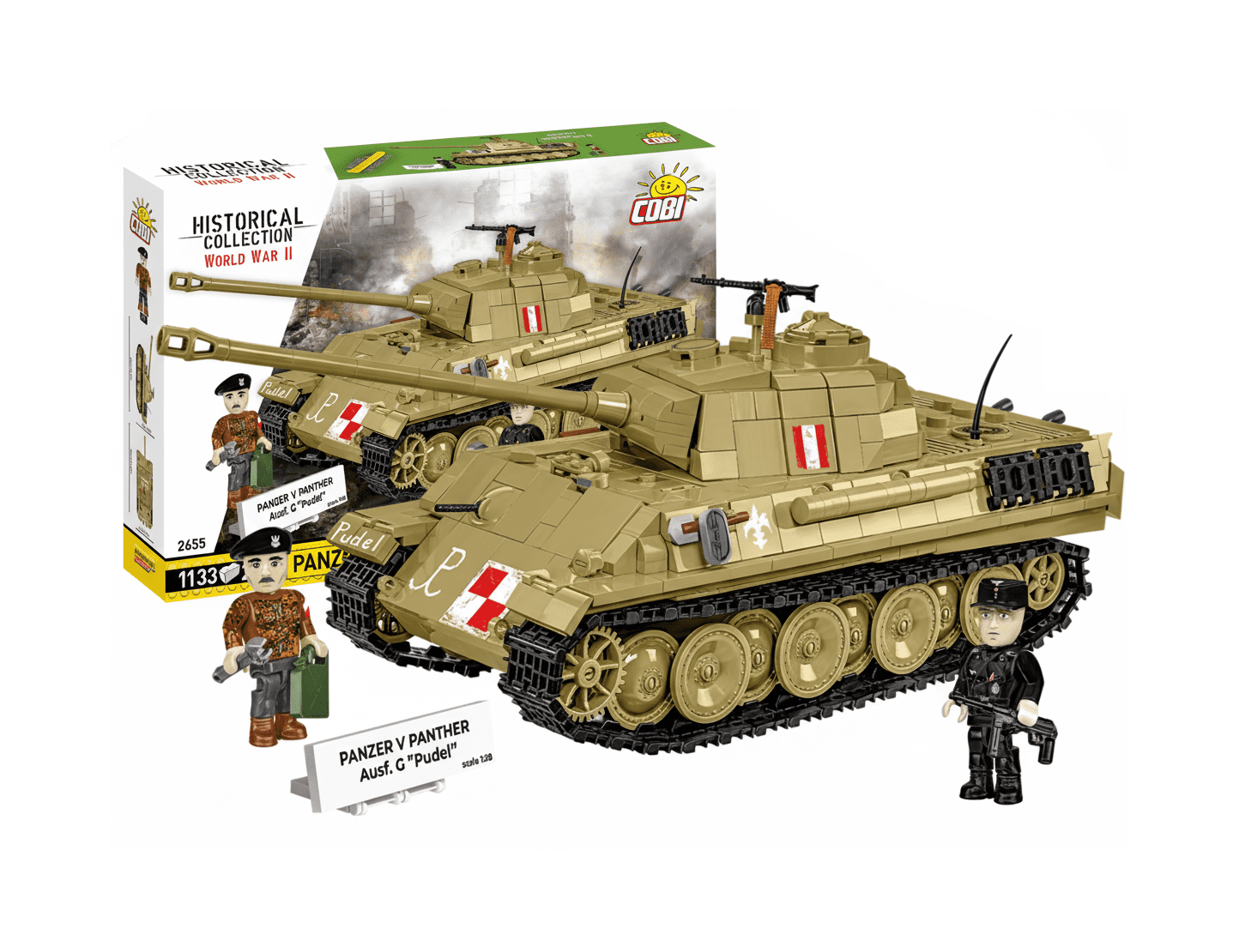 klocki cobi 2655 pudel