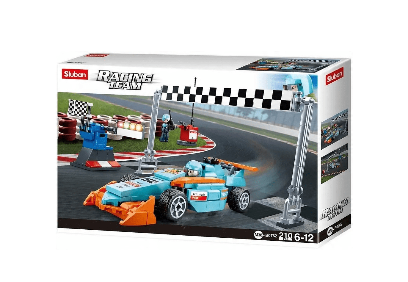 Klocki Sluban M38-B0762 Zespół Formuła 1 210 el.