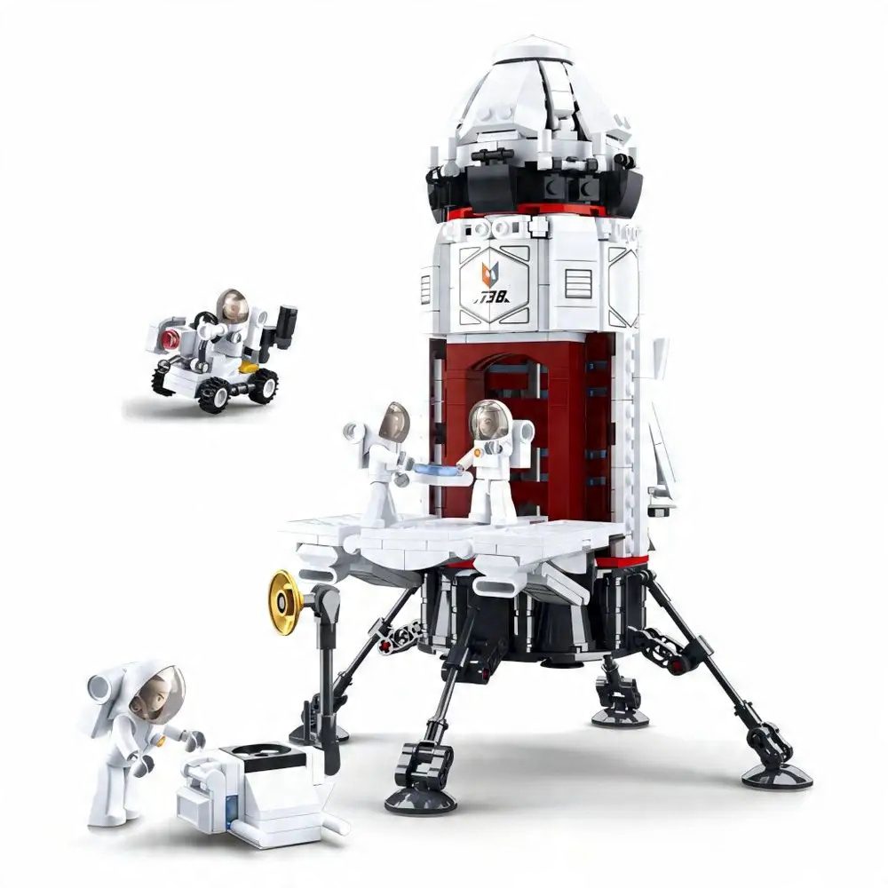 Klocki Sluban M38-B0738 - Kosmiczna Baza Badawcza 733 el. - obrazek 2