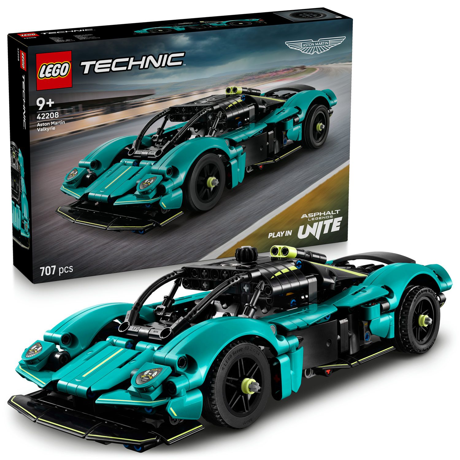 Klocki Lego Technic 42208 Aston Martin Valkyrie 707 el.