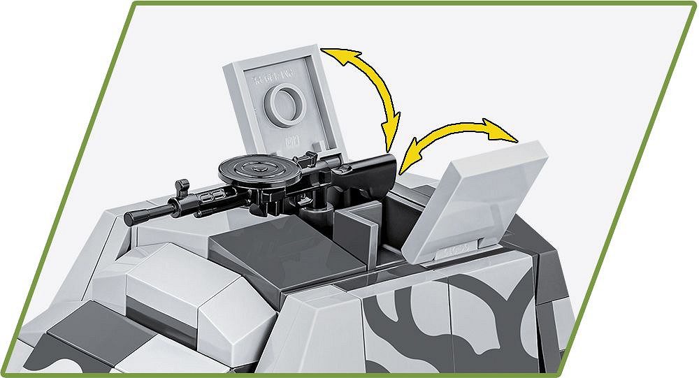 Klocki Cobi 3114 HC WWII Kubuś 302 el. - obrazek 7