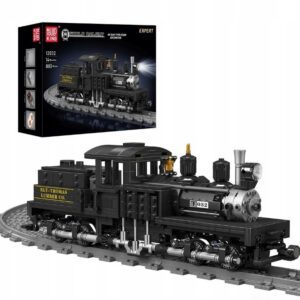 Mould King 12032 Zdalnie Sterowana Lokomotywa Parowa 880 el.