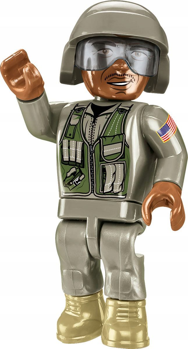 Klocki Cobi 5906 Śmigłowiec Sikorsky UH-60 Black Hawk 928 el. - obrazek 11