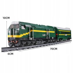 Klocki Mould King 12001 – Pociąg NJ2 Diesel RC