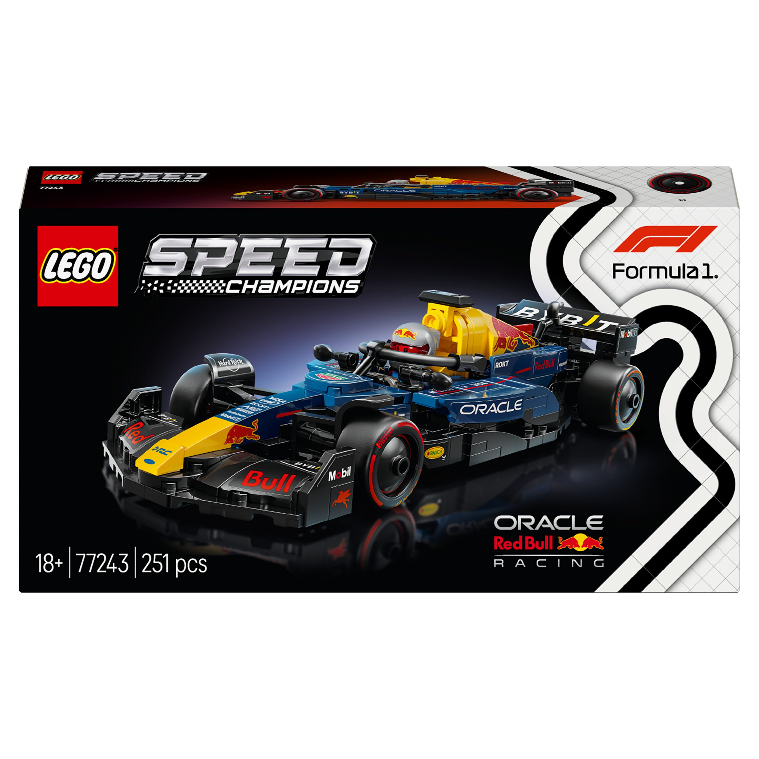 Lego Speed Champions 77243 Bolid F1 Oracle Red Bull Racing 251 el. - obrazek 10