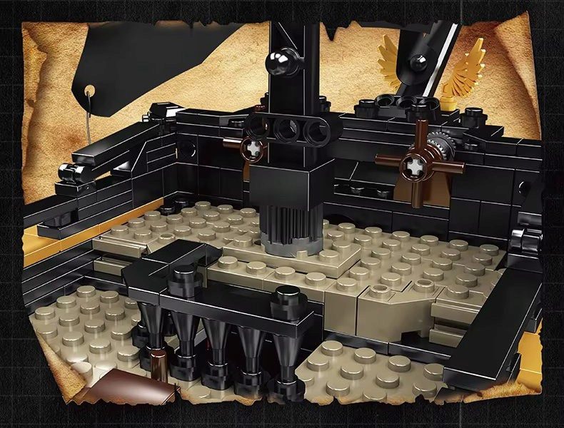 Klocki Mould King 13199 - Starek Piracki Widmo 3180 el. - obrazek 9