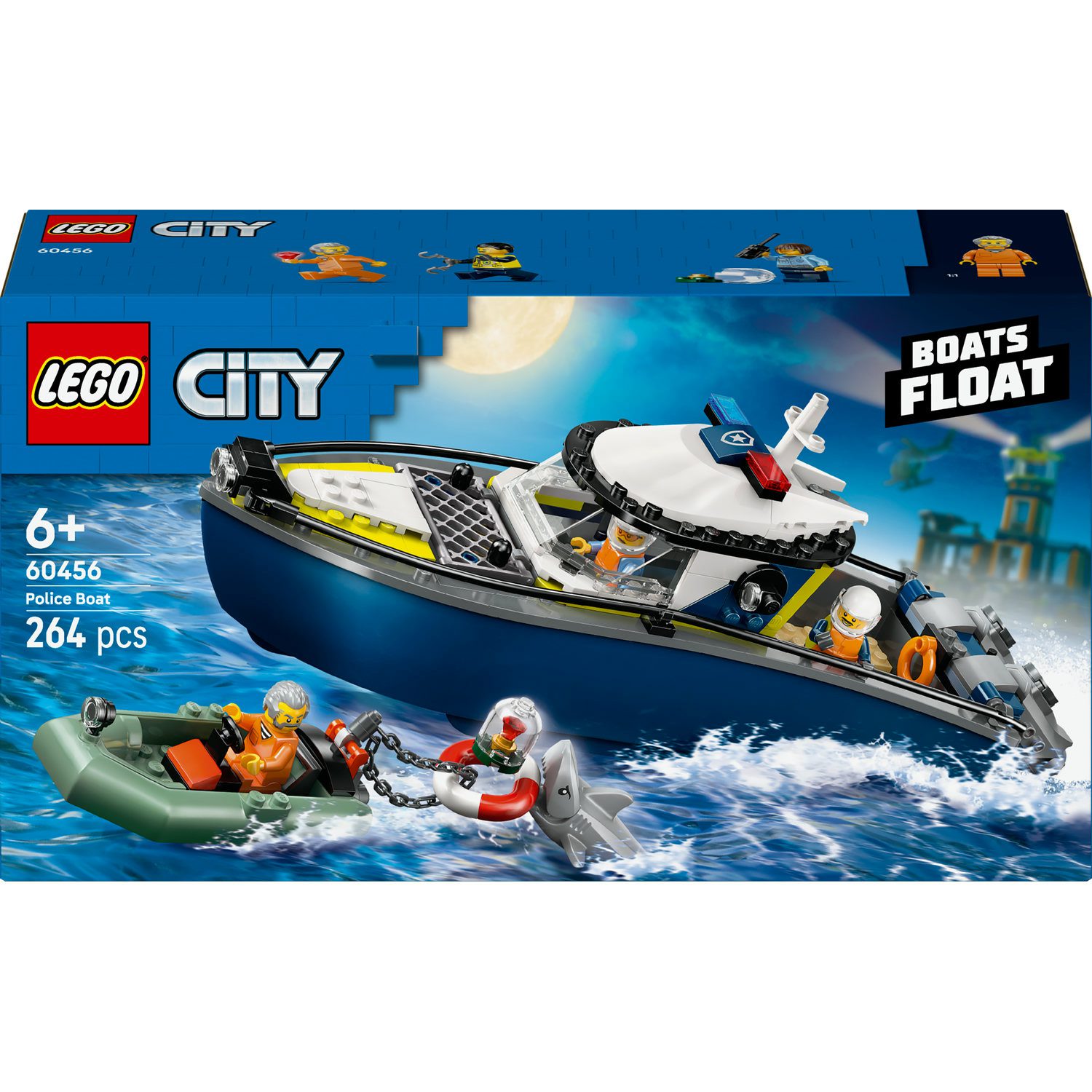Lego City 60456 Pościg Łodzią Policyjną el. 264 - obrazek 7