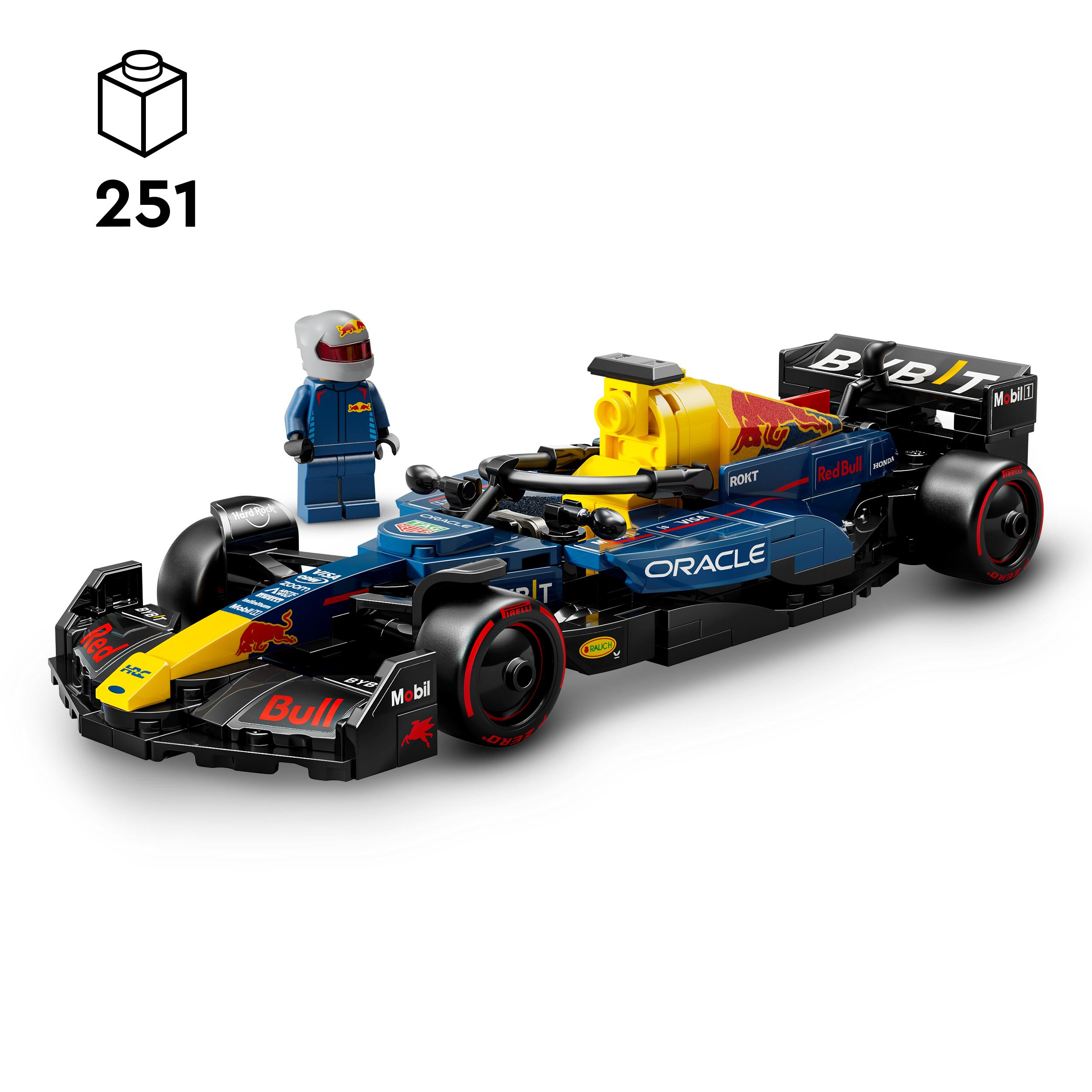 Lego Speed Champions 77243 Bolid F1 Oracle Red Bull Racing 251 el. - obrazek 3
