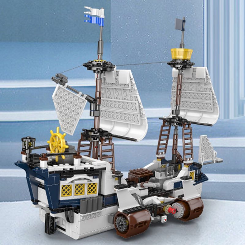 Klocki Mould King 10147 Podniebny Statek Piracki 1281 el. - obrazek 6
