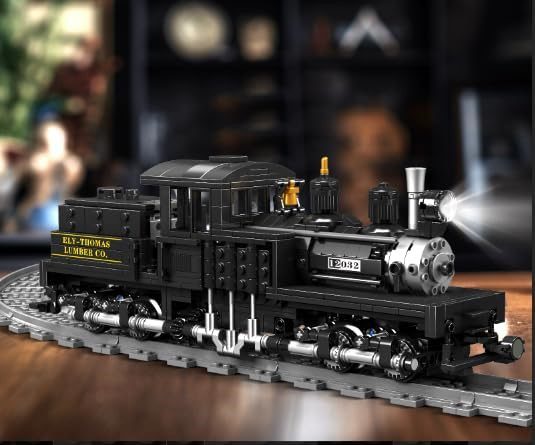 Mould King 12032 Zdalnie Sterowana Lokomotywa Parowa 880 el. - obrazek 2